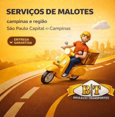 Serviço de malotes Campinas para São Paulo – Brulezzi Transportes