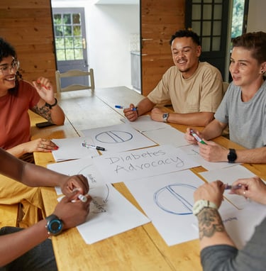 Meeting at the table, brainstorming.Operational Efficiency in Tourism with Timea Pokol Consultant