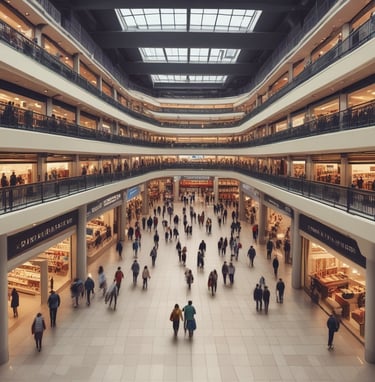 A focused business meeting where a team discusses growth strategies using charts and laptops.