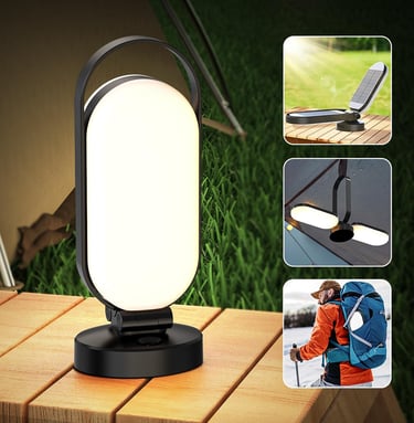 Hapfish Lampe Solaire rechargeable