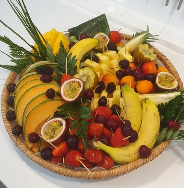 Corbeille de fruits frais