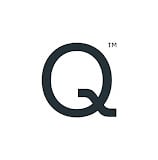 a logo for a company called q