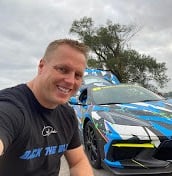 a man taking a selfie