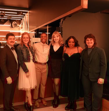 Group photo of the Local Motion staff at the member party