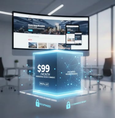 WebPro247 - Paquete Signature por $99 al mes