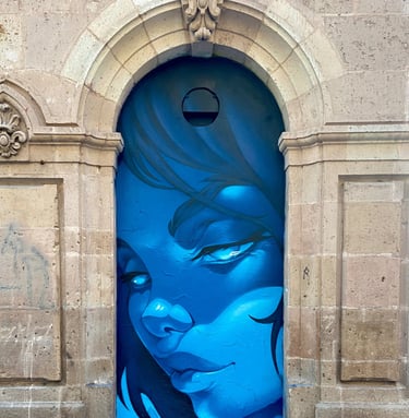 Calypso - instalación site-specific en patrimonio de la humanidad por la UNESCO en Morelia, México