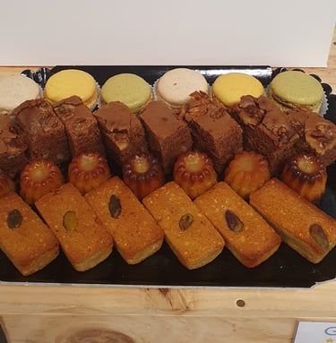 Plateau de Petits fours sucrés "Secs et moelleux"
