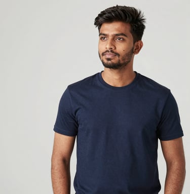 man standing near balcony