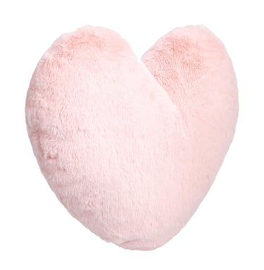 Pink Heart Decorative Pillow