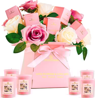 Rose Scented Candles