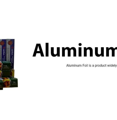 a pile of aluminum foil foil foil foil