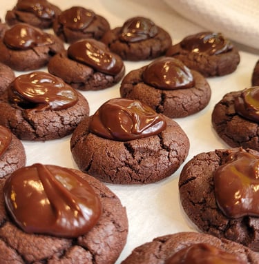 chocolate cherry cookies