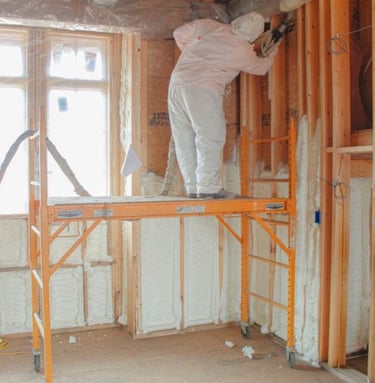 spray foam insulation contractor in conroe, texas