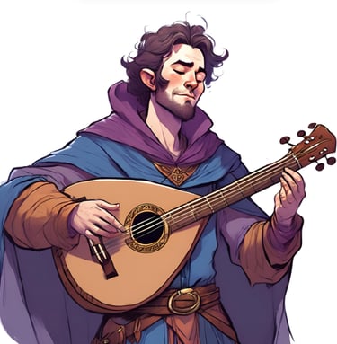 a man with a guitar and a guitar