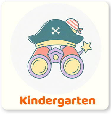 Kindergarten curriculum subjects and early learning themes for Islamic online school