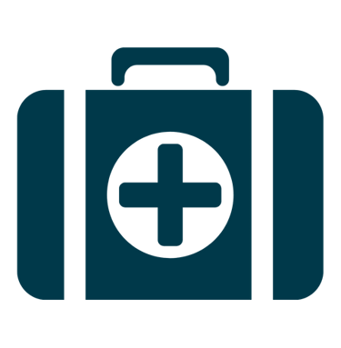 a suitcase with a cross - border around the top of it