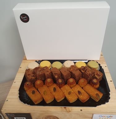 Plateau de Petits fours sucrés "Secs et moelleux"