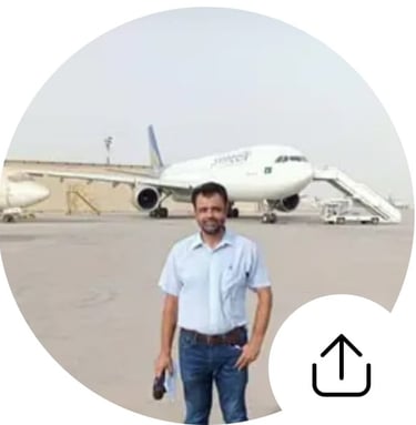 faisal-bashir-standing-near-aircraft-travel-consultant
