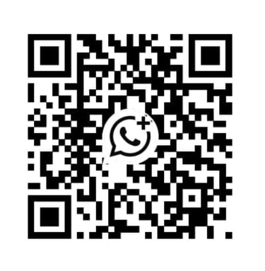 QR code to contact us via WhatsApp