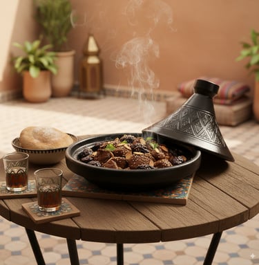 authentic chicken tagine