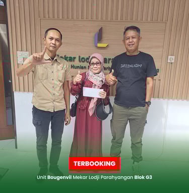 booking unit perumahan mekar lodji parahyangan