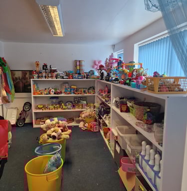 Our toy room full of fabulous preloved toys