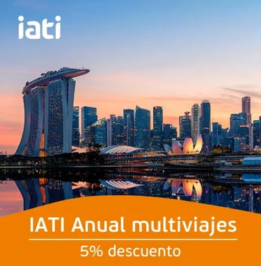 Marina Bay Sands and Singapore skyline at sunset with IATI multi-trip travel insurance discount.