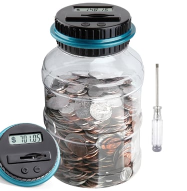 Large Piggy Bank for Boys & Adults