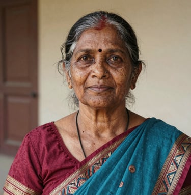 person in blue shirt writing on white paper