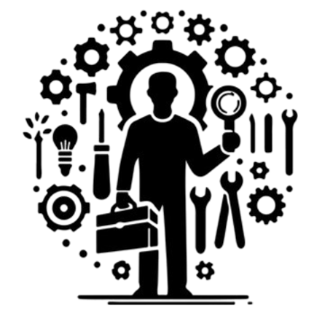 an icon representing a specialized expert