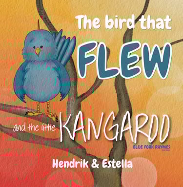 the bird that flew and the little kangaroo Blue Fork Rhymes Picture book