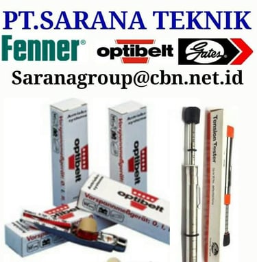 Jual Bando VBelt, Jual Gates VBelt, Jual Optibelt VBelt.