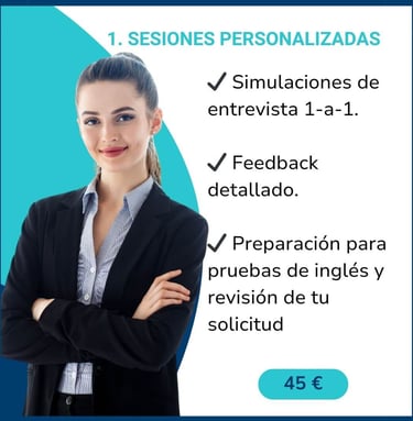 Curso 1: Simulaciones 1-a-1, feedback, revisión solicitud TCP y azafatas de vuelo. CrewPassAlicante