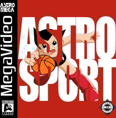 Album cover for Astro Sport created by Astro Mega | MEGAVIDEO
