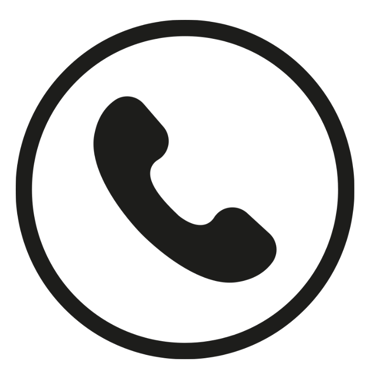 A phone icon that represents Step 1 in solving the marketing dilemma for restaurant owners