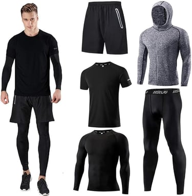 Holure Men's Sports Running Set