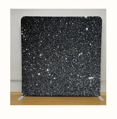 Black Sparkle Backdrop