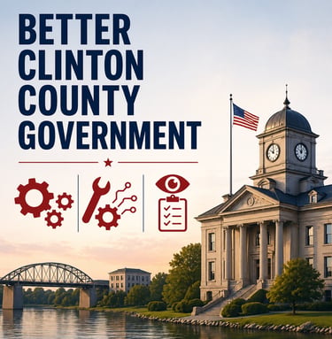 better clinton county government - a mantra
