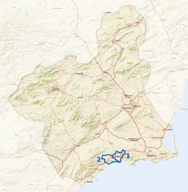 IMBA Mountain Bike Routes in Mazarrón murcia
