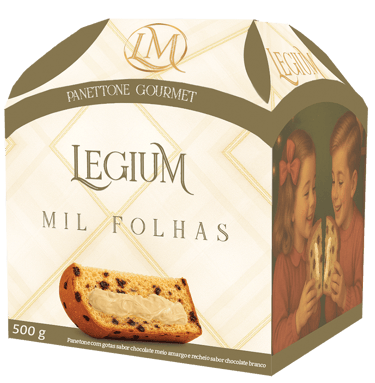 Panettone trufado mil folhas
