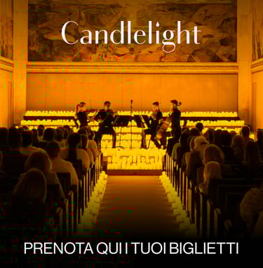 Scopri i magici Candlelight Concert di Fever: esperienze musicali intime a lume di candela in locati