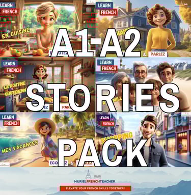 A1-A2 French Stories Pack