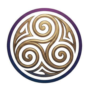 Triskle logomarca Druidesa