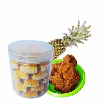 nastar siap disajikan untuk snack sehari-hari