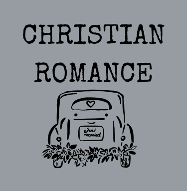 a black and white photo of a car with the words,'christian romance romance