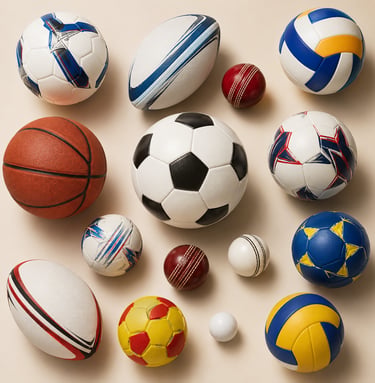 Premium sports balls for professional matches and training use