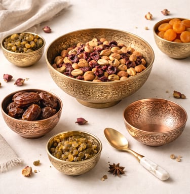 Artisan metal bowl with detailed engraved patterns