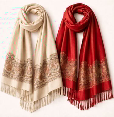 Premium Pashmina wool shawls