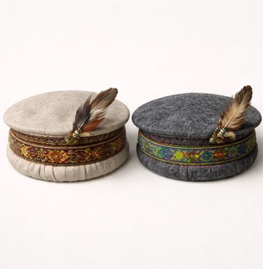 Authentic Chitrali wool caps