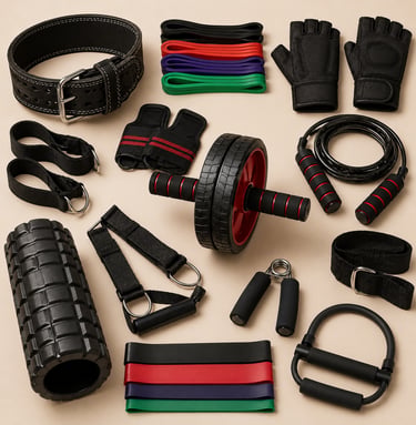 Performance-focused fitness and gym training accessories